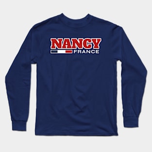 Nancy France Retro Long Sleeve T-Shirt